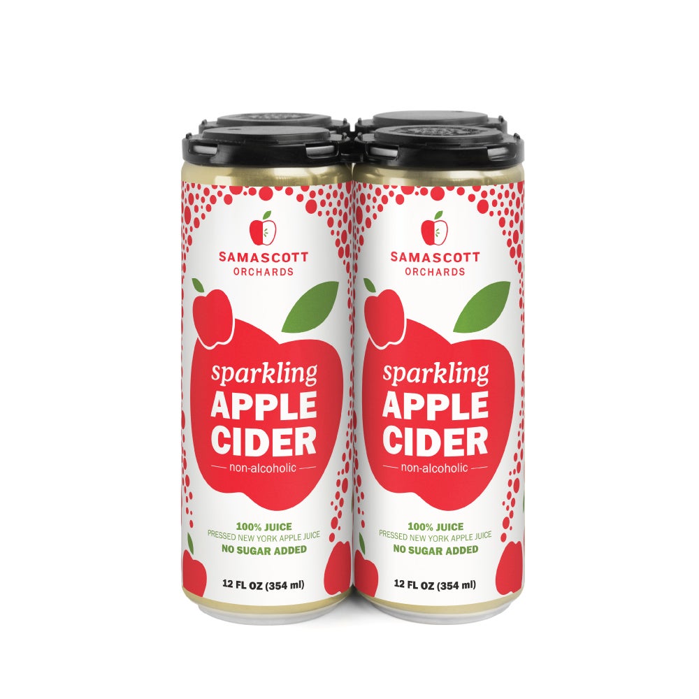 Sparkling NA Apple Cider 4-Pack | Nine Pin Cider Online Store